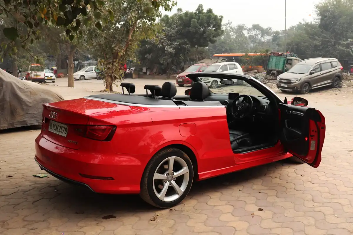 Audi A3 Convertible on Rent