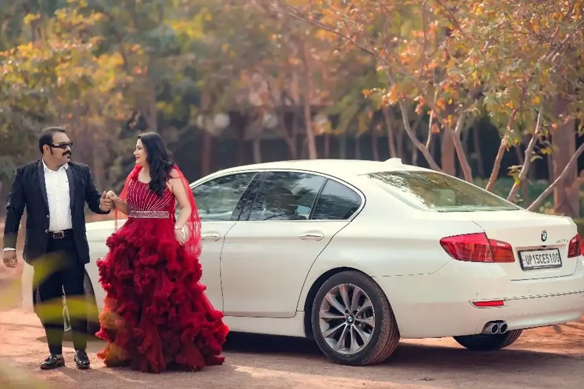 BMW Pre Wedding Car Rental