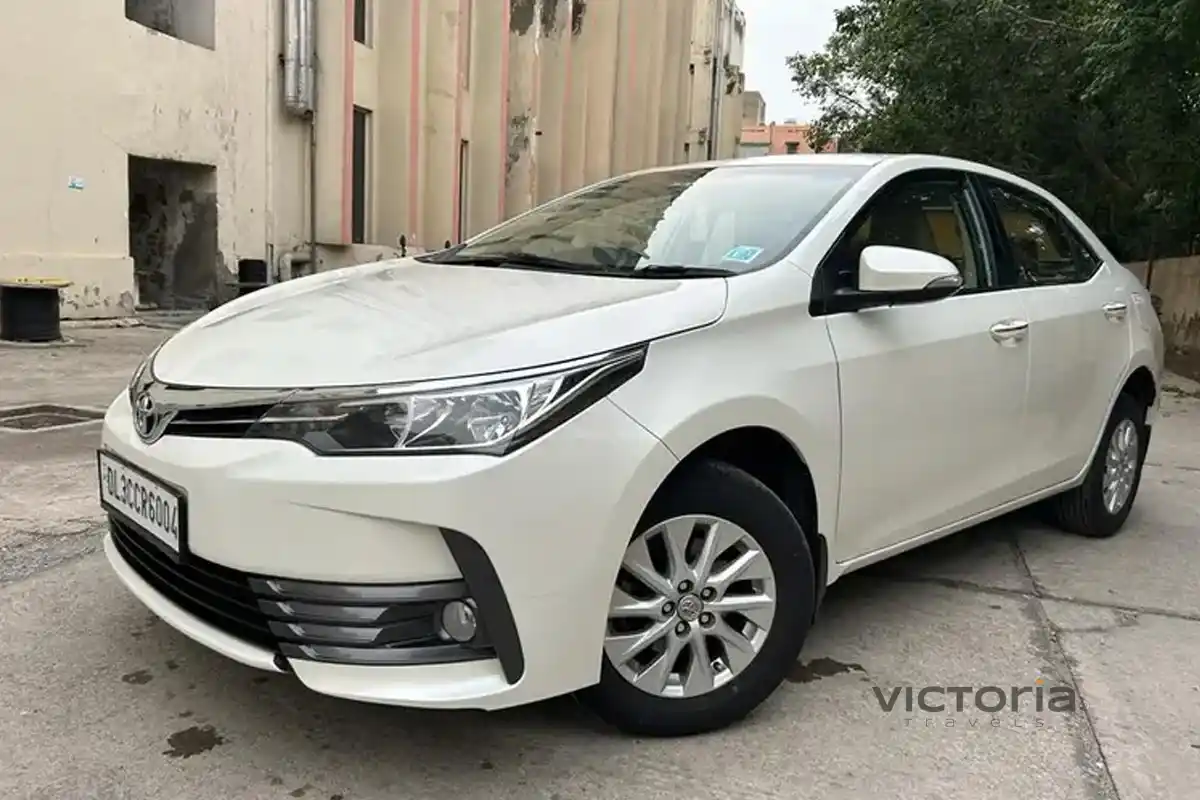 Corolla Altis on Rent Delhi