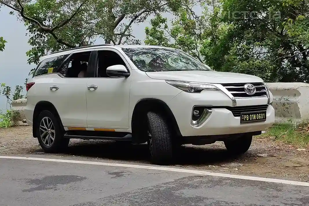 Fortuner for Self Drive Car Rental