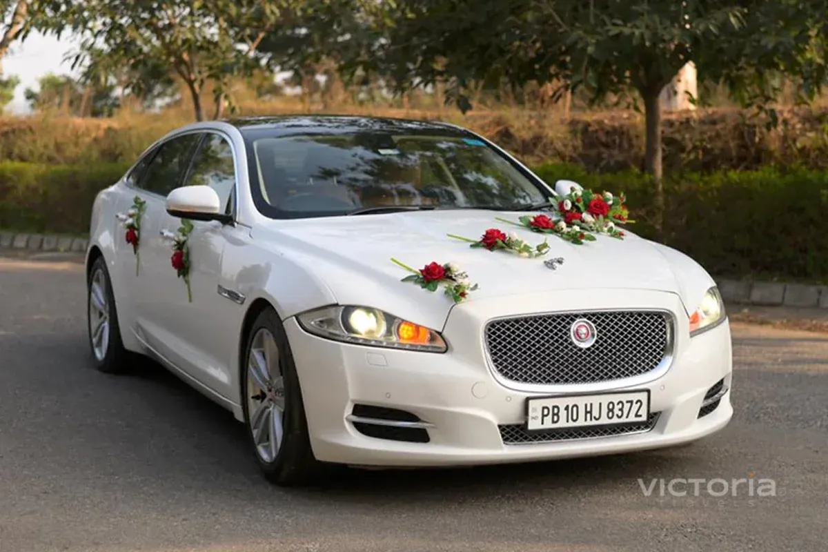 Hire Jaguar XF on Rent for Wedding