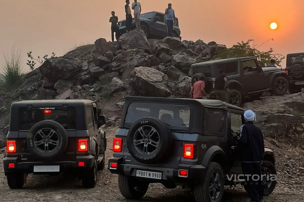 Mahindra Thar off Roading Event