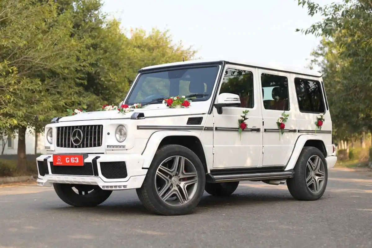 Mercedes G Wagon for Wedding Rental