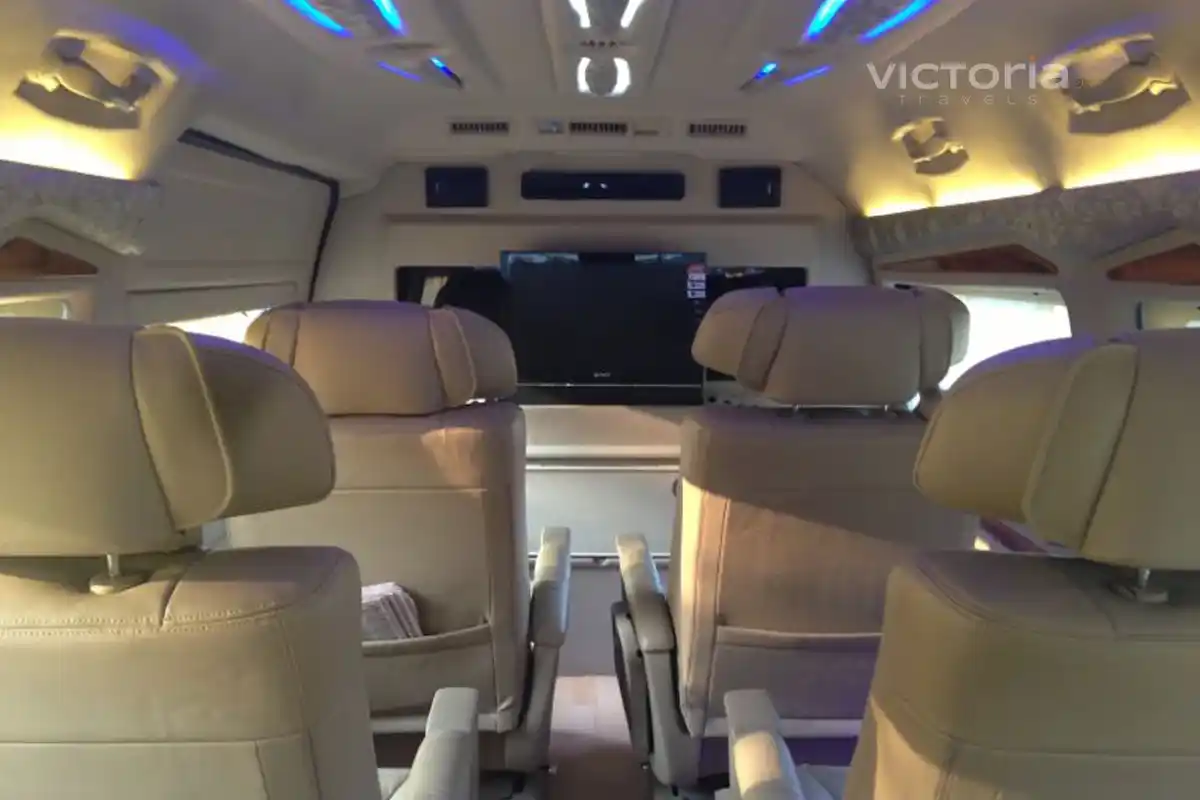 Toyota Hiace inside View