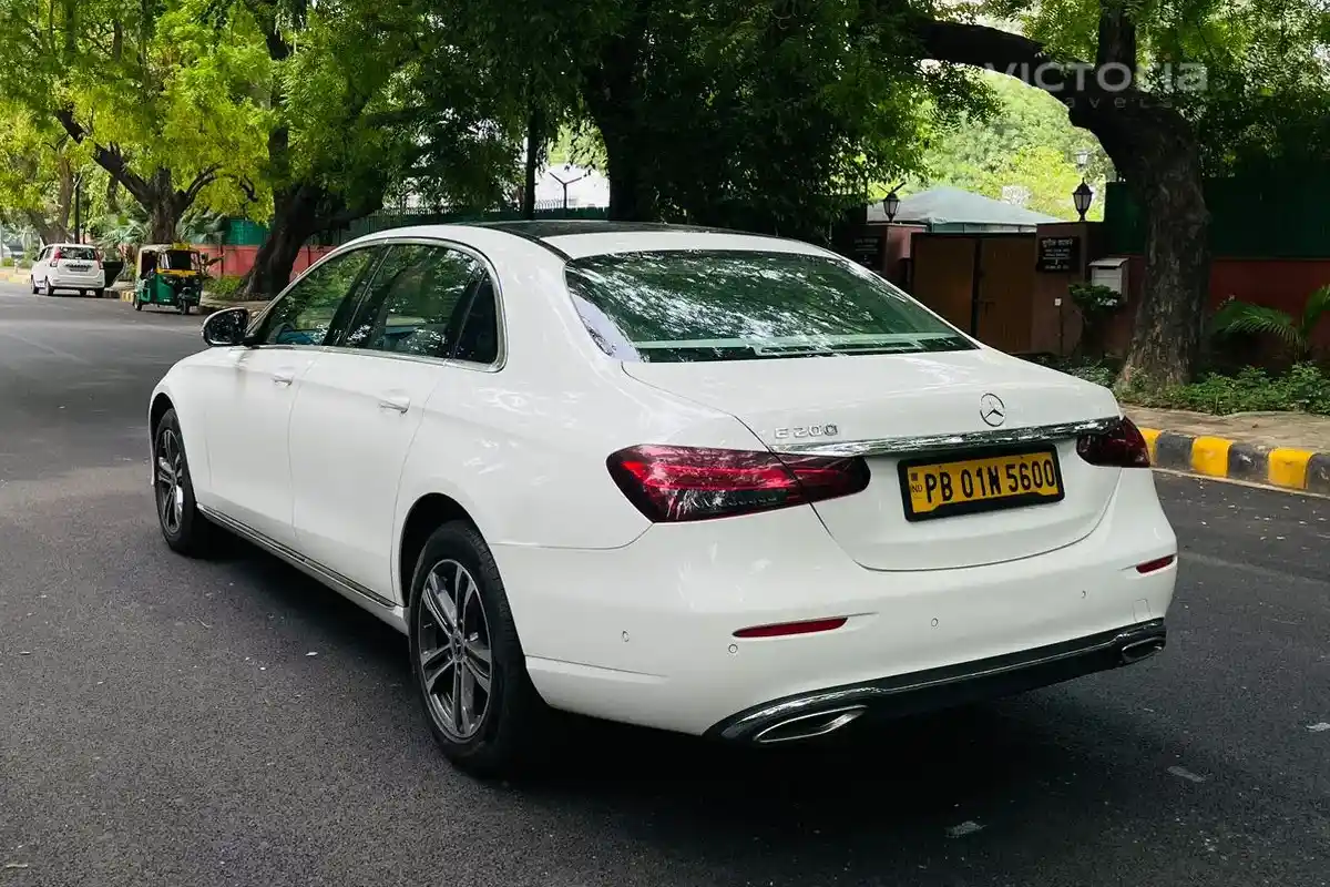 White Mercedes Car Hire