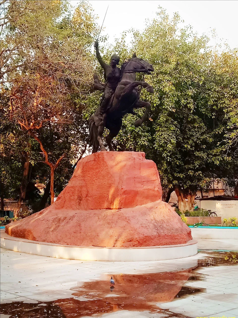 Samadhi of Rani Lakshmi Bai