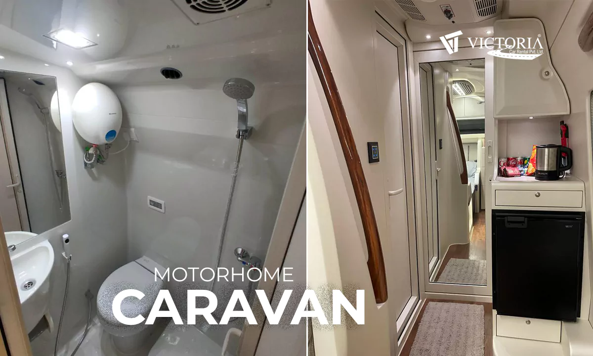 Luxury Amenities in Caravan Motorhome